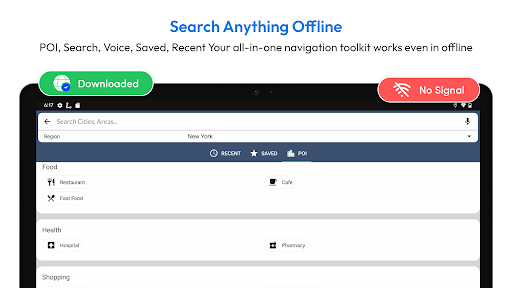 Offline Map Navigation