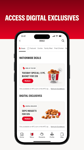 KFC US - Ordering App