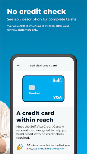 Self – Credit Builder & Cash