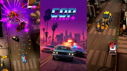 Cop Clash: Police Car Shooter
