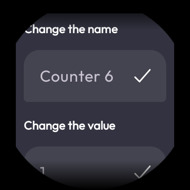 Counter for Wear OS