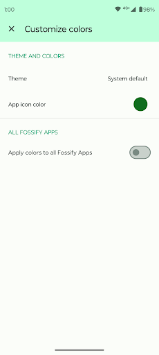 Fossify Thank You