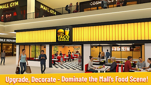 Mall & Fast Food Simulator 3D