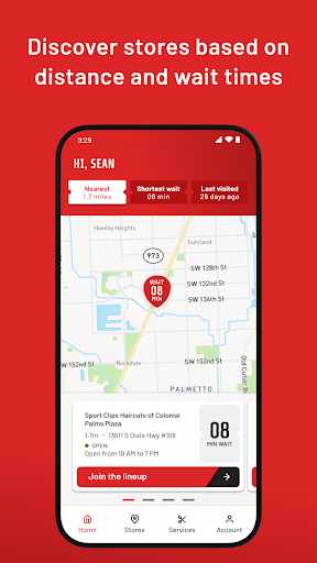 Sport Clips Haircuts Check-In