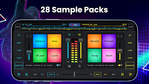 DJ Music mixer - DJ Mix Studio