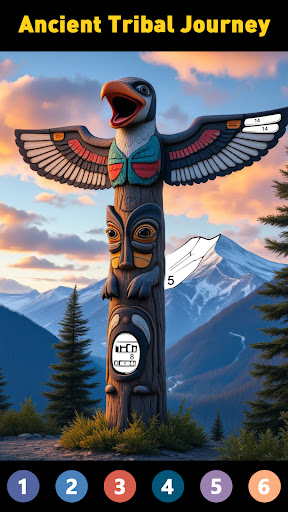 Tribal Art Coloring Book