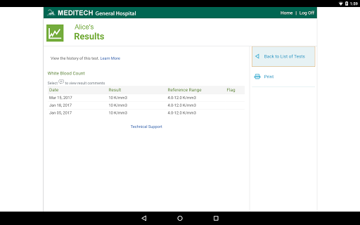 MEDITECH MHealth