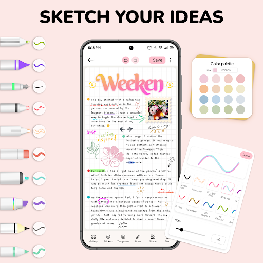 Journal: Notes, Planner, PDFs