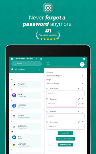 Password Safe and Manager