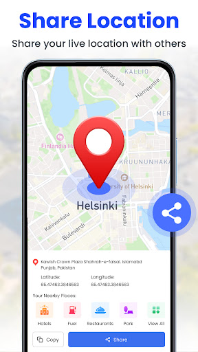 GPS Satellite Live Earth Map