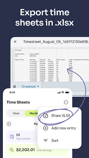 Time Clock: Easy Tracker