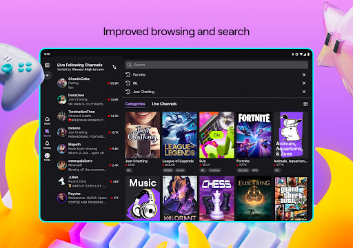Twitch: Live Streaming