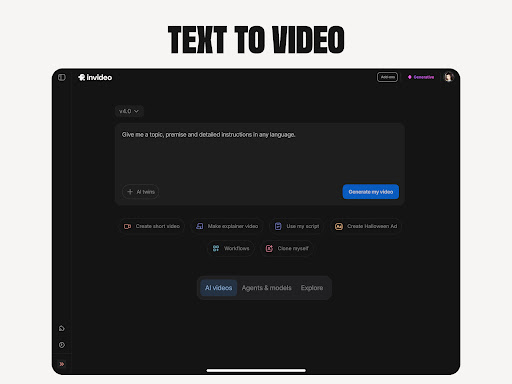 invideo AI: AI Video Generator