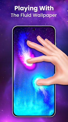 Fluid Magic: 3D Live Wallpaper