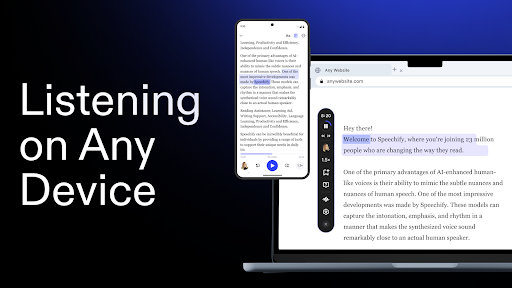 Speechify – Text to Speech