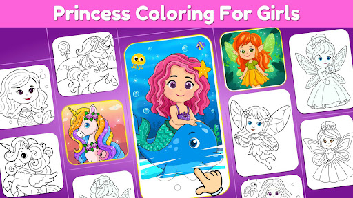 Coloring Games for Kids: Color
