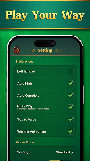 Solitaire:Classic Deluxe Cards