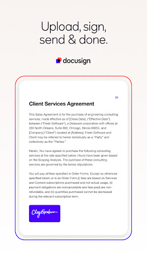 Docusign - Upload & Sign Docs