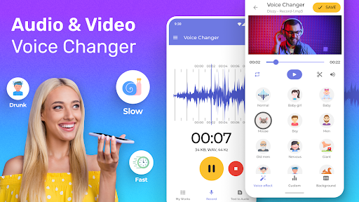 Video Voice Editor + Effects