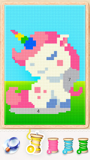 Magic Cross Stitch: Pixel Art
