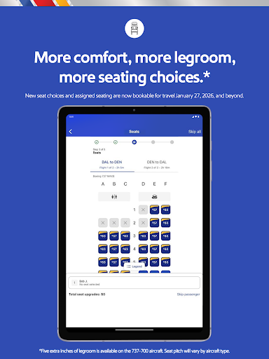 Southwest Airlines: Travel App
