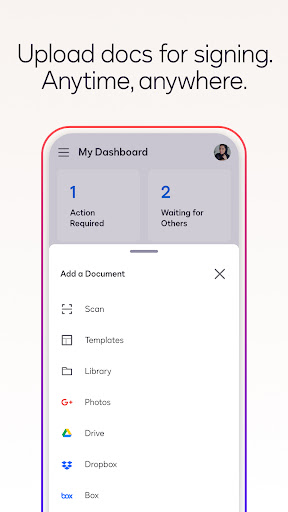 Docusign - Upload & Sign Docs