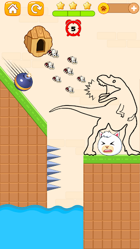 Draw to Save: Dog Puzzle