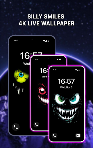 Silly Smile Live Wallpaper 4K