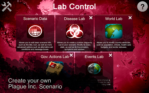 Plague Inc: Scenario Creator