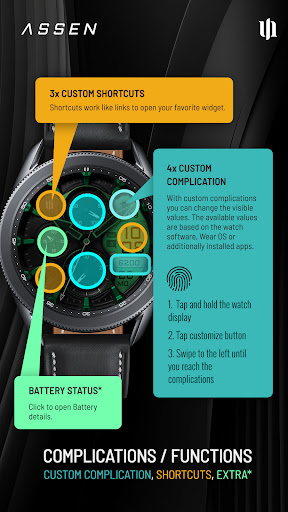 S4U Assen - Hybrid watch face