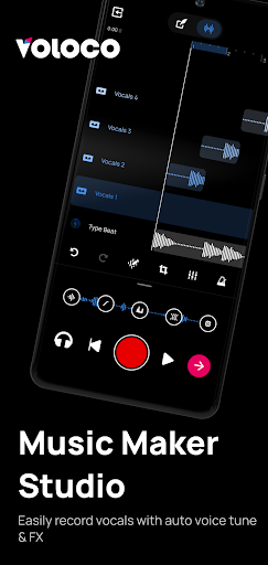 Voloco: Auto Vocal Tune Studio