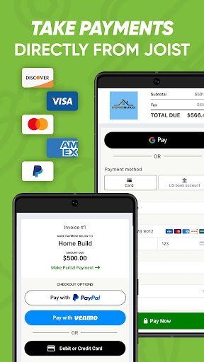 Joist Invoice & Estimate App