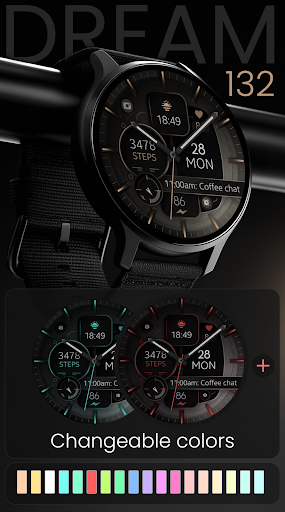 Dream 132 bronze watch face