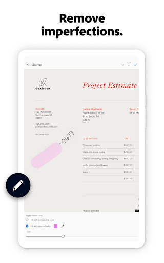Adobe Scan AI PDF Scanner, OCR