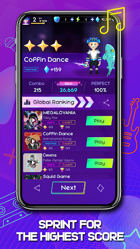 Cyber Surfer : Rhythm Odyssey