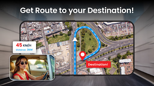 GPS Navigation Live Map Road
