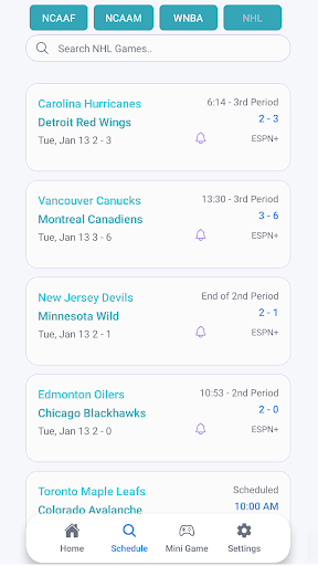 Live Scores : NFL NCAA NBA MLB