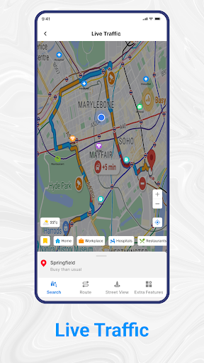 Gps Map Navigation & Direction