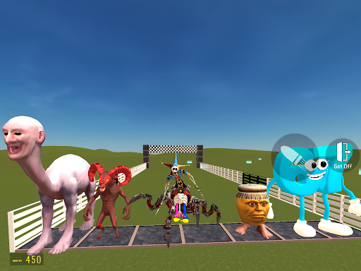 Nextbots In Playground mod