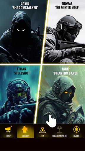 Sniper Area: Shooting games