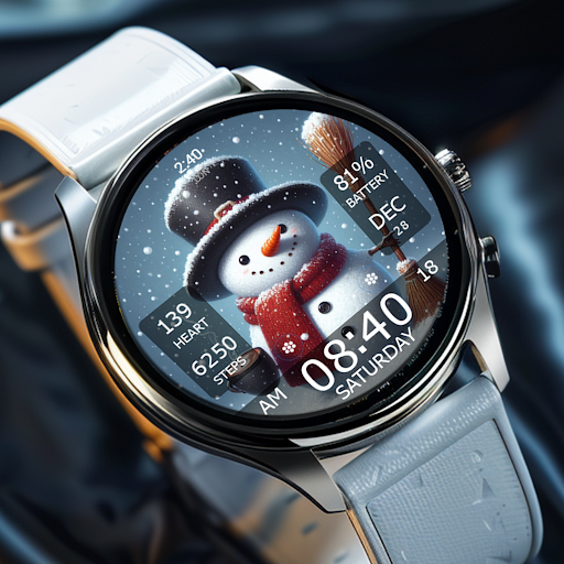 Key WF55 Snowman Watch Face
