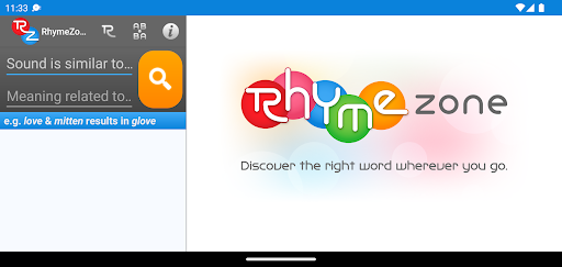 RhymeZone Rhyming Dictionary
