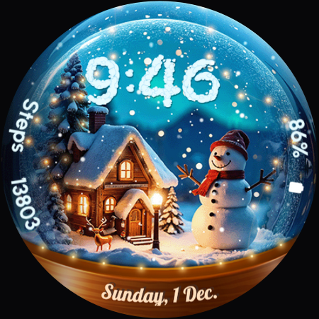 ReS56 - Christmas Snow Globe