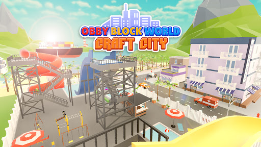 Obby Block World: Craft City
