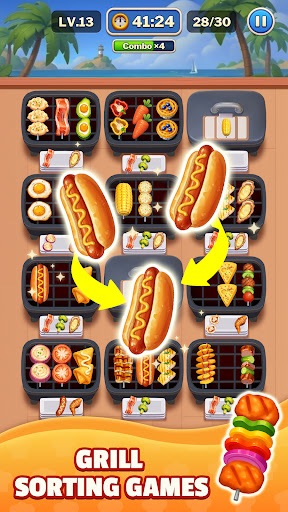Grill Match - Food Sort Puzzle
