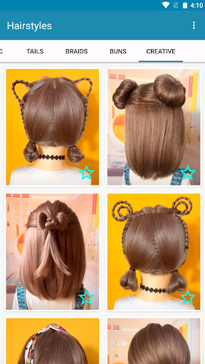 Hairstyles for short hair