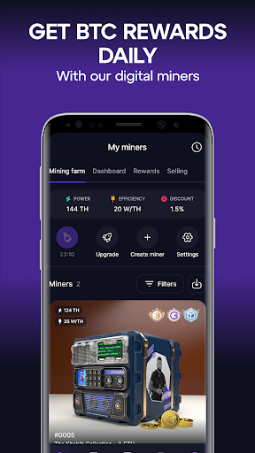 GoMining: Mining, Using BTC