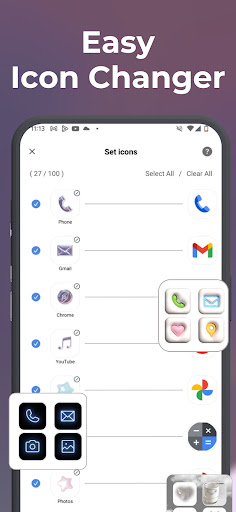 WidgetClub:Widget, Theme, Icon