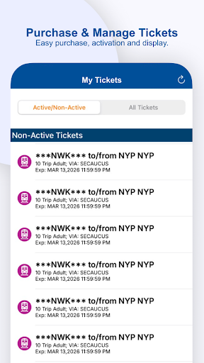 NJ TRANSIT Mobile App