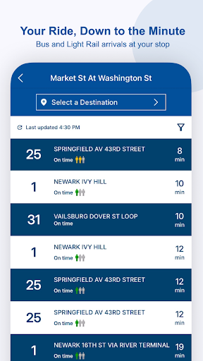 NJ TRANSIT Mobile App